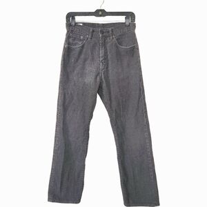 GAP Mens Corduroy Jeans Gray Original Size 28x28 Straight Leg 100% Cotton